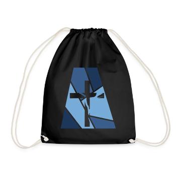 Bible Bible Chrétien - Sac de sport léger - noir - Devant