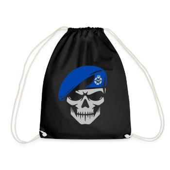 Air force - Drawstring Bag - black - Front
