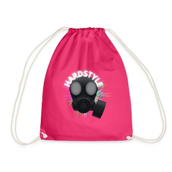 Hardstyle - Drawstring Bag - fuchsia - Front