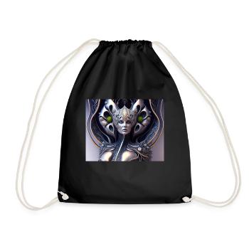 Mystic Witch - Drawstring Bag - black - Front