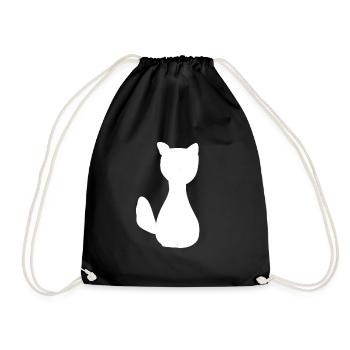 Symbole animal chien animaux animaux de compagnie - Sac de sport léger - noir - Devant