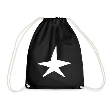 Symbole Étoile Forme Nuit - Sac de sport léger - noir - Devant
