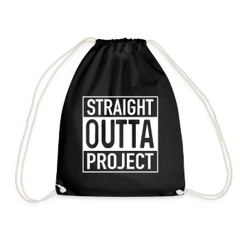 Projet OUTTA direct - Sac de sport léger - noir - Devant