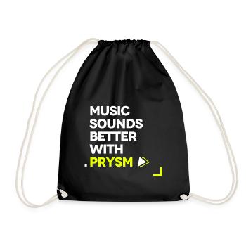 Music Sounds Better With Prysm - Sac de sport léger - noir - Devant