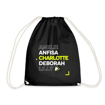 Techno Queens - Sac de sport léger - noir - Devant