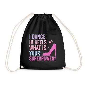Formation en danse Ballroom Danse de couple - Sac de sport léger - noir - Devant