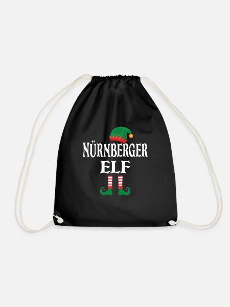 Nürnberger Elf - Turnbeutel - Schwarz