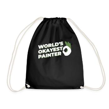 Peinture Art Peintre Artiste Art - Sac de sport léger - noir - Devant