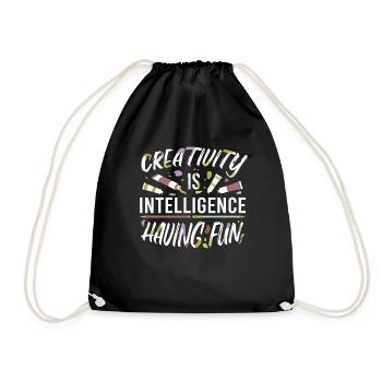 Peinture Art Peintre Artiste Art - Sac de sport léger - noir - Devant