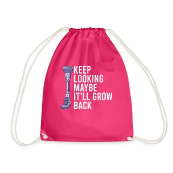 Soutien à l’amputation de la jambe amputée - Sac de sport léger - fuchsia - Devant
