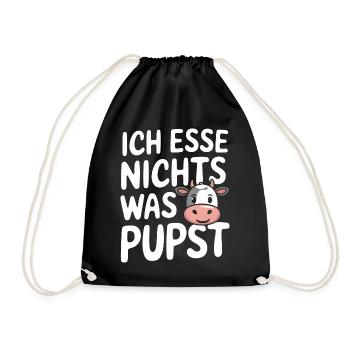 Végétarien Végétalien Végétarien Végétarien - Sac de sport léger - noir - Devant
