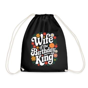 Femme Épouse Partenaire Famille Marié - Sac de sport léger - noir - Devant