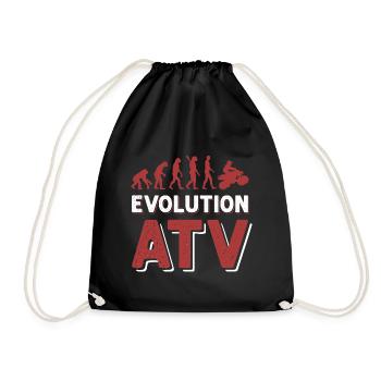 Quad Evolution Quadfahrer - Sac de sport léger - noir - Devant