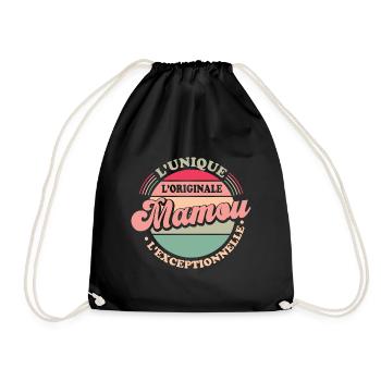 L'unique l'originale Mamou l'exceptionnelle Cadeau - Sac de sport léger - noir - Devant