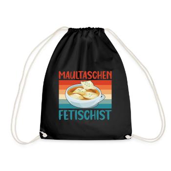 MAULTASCHEN FETISCHIST - Turnbeutel - Schwarz - Vorne