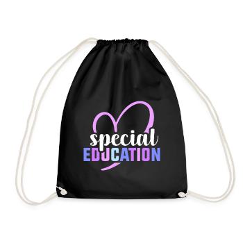 Special education - Turnbeutel - Schwarz - Vorne