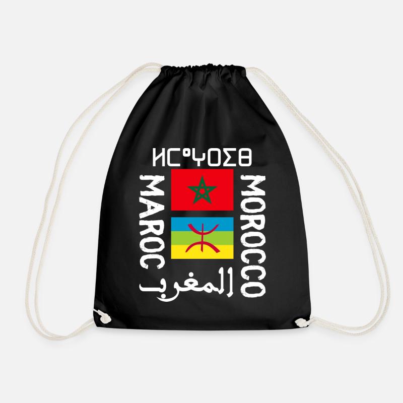 Maroc Amazigh - Sac de sport léger - noir