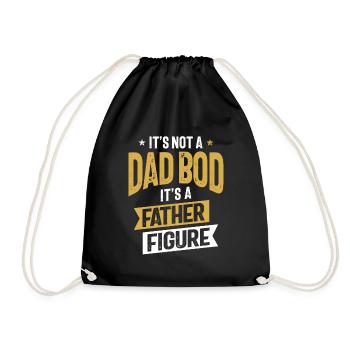 Ce n’est pas un papa Bod C’est une figure paternelle | Père - Sac de sport léger - noir - Devant