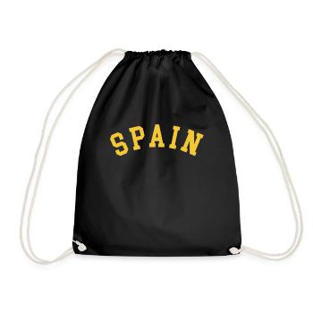 Für Liebhaber Spaniens und der Spanier - Turnbeutel - Schwarz - Vorne
