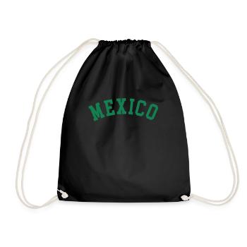For lovers of Mexico and the Mexican People - Drawstring Bag - black - Front