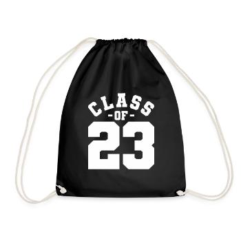 Class Of 2023 College High School Graduate - Drawstring Bag - black - Front