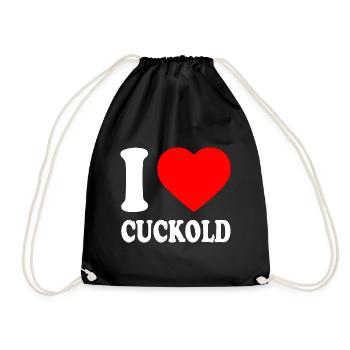 I love cuckold - Sac de sport léger - noir - Devant