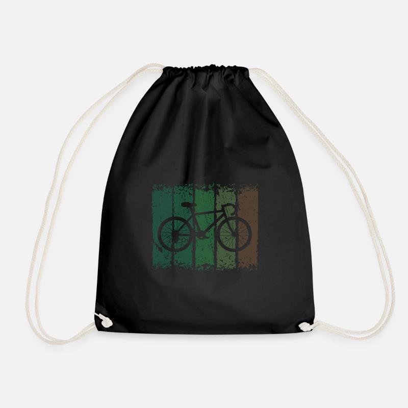 Fahrrad - Turnbeutel - Schwarz