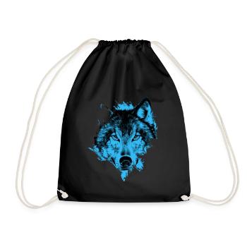 C’est un loup en chaleur - Sac de sport léger - noir - Devant