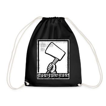 Fun! Fun! Fun! vol. 2 - Drawstring Bag - black - Front
