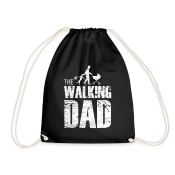 The walking dad - Sac de sport léger - noir - Devant