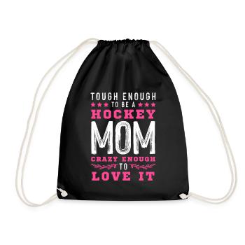 maman maman ice hockey hockey hockey - Sac de sport léger - noir - Devant