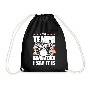 Drummer - Sac de sport léger - noir - Devant