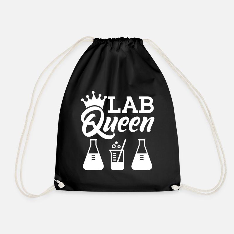 labor accessories - Lab queen - Turnbeutel - Schwarz