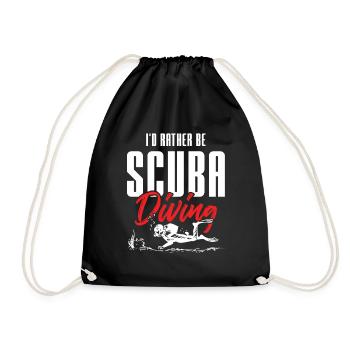 plongée - Sac de sport léger - noir - Devant