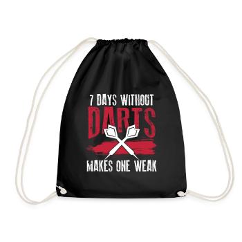 darts sport - Sac de sport léger - noir - Devant