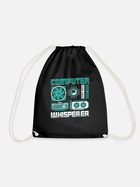 Support informatique Computer Whisperer - Sac de sport léger - noir