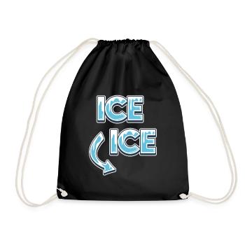 Annonce de grossesse - Sac de sport léger - noir - Devant