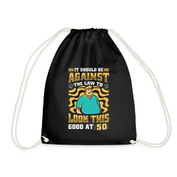 Il devrait être illégal d’avoir l’air si bien - Sac de sport léger - noir - Devant