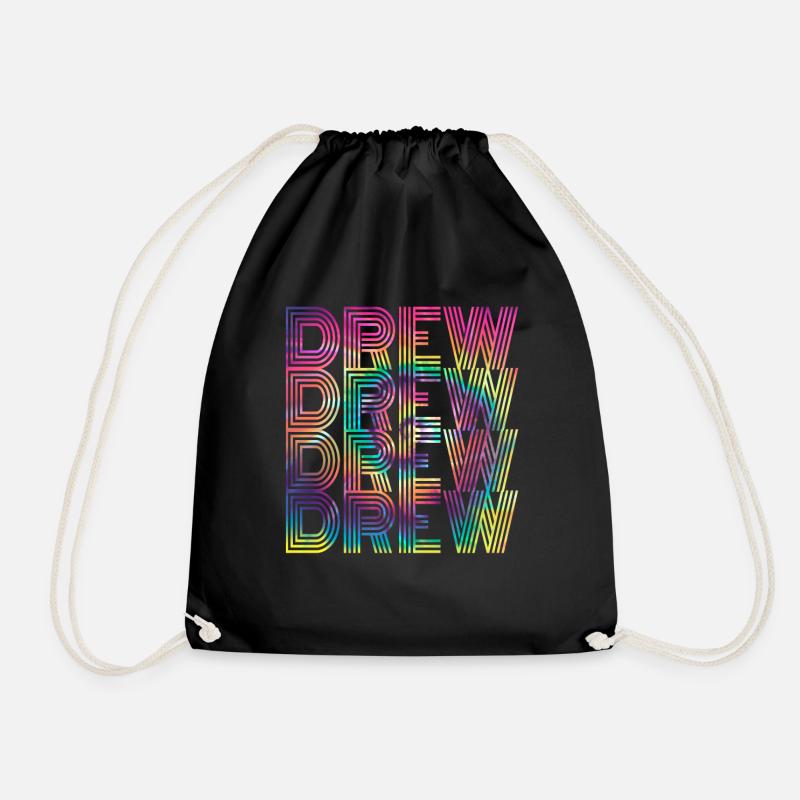 Drew tye Dye Hippie Drew - Turnbeutel - Schwarz