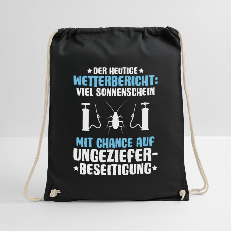Schädlingsbekämpfer Kammerjäger Exterminator Turnbeutel