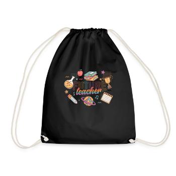 Costume de futur enseignant pour enfants - Sac de sport léger - noir - Devant
