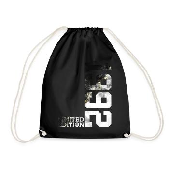 34TH BIRTHDAY LIMITED EDITION 1992 - Drawstring Bag - black - Front