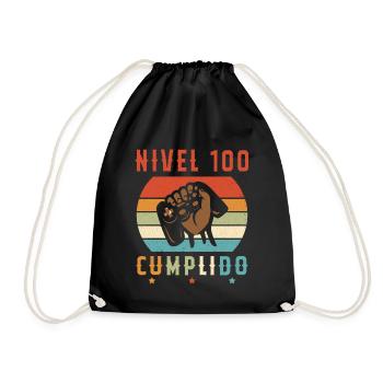 Niveau 100 Complet - Sac de sport léger - noir - Devant