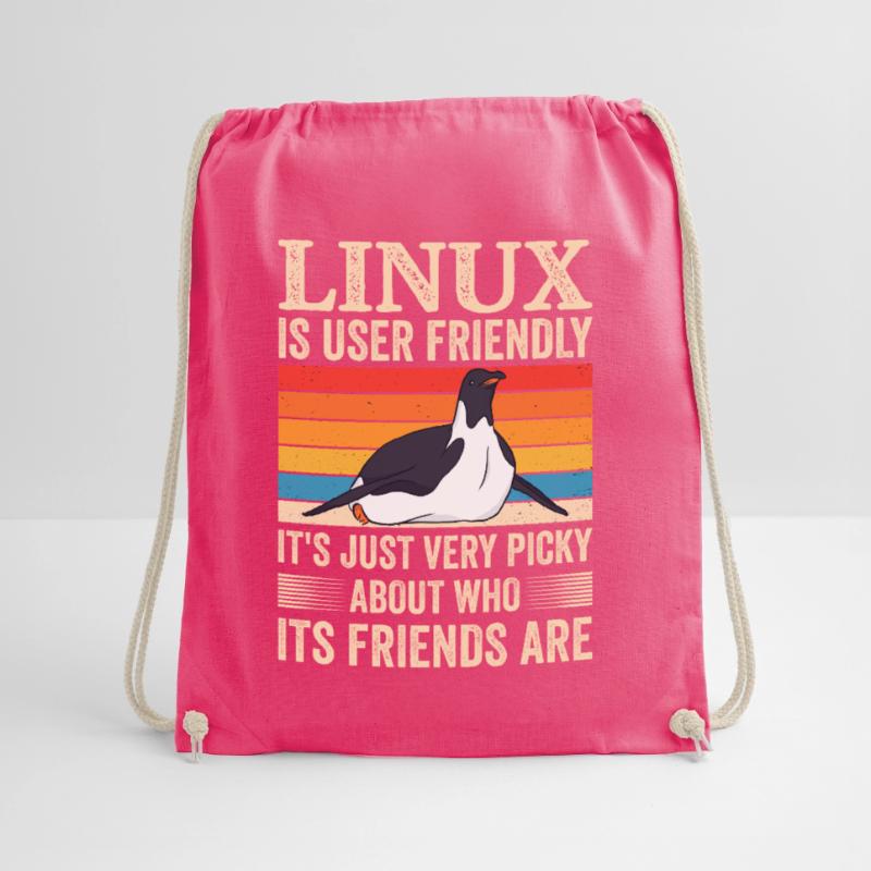 Linux Programmierung Cloud Computing Turnbeutel
