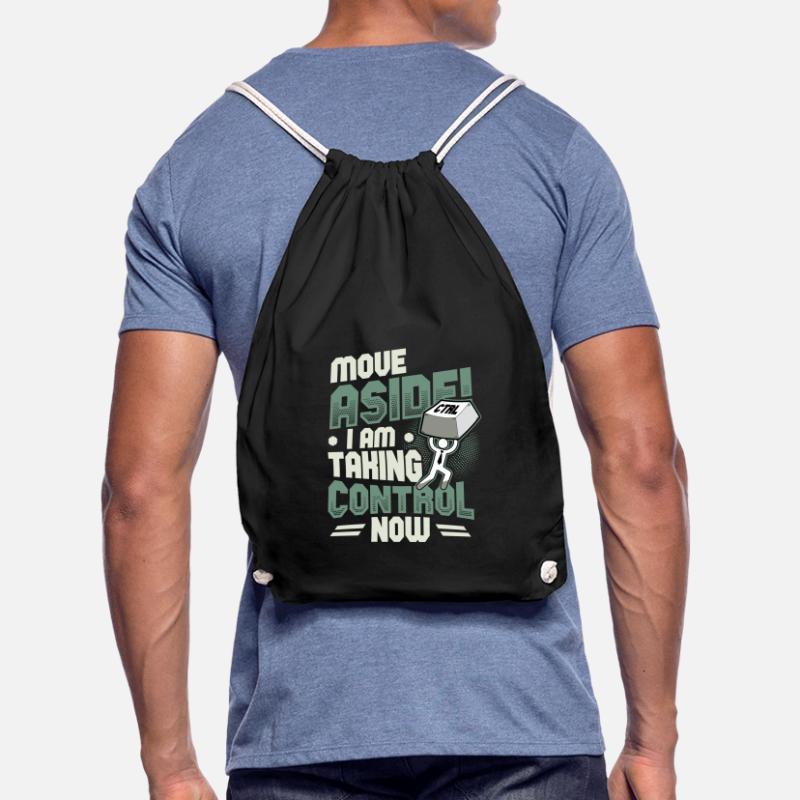 IT Support Computer Nerd Programmer Pun Drawstring Bag