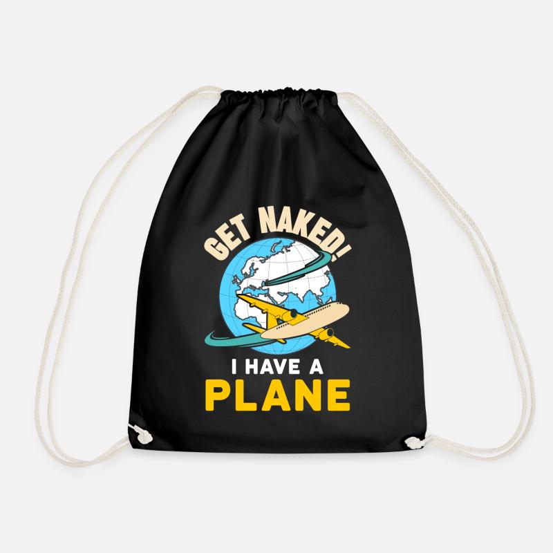 Devis de pilote de ligne J’ai un pilote d’avion - Sac de sport léger - noir