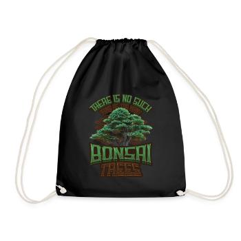 Il n’y a pas trop de bonsaïs. - Sac de sport léger - noir - Devant