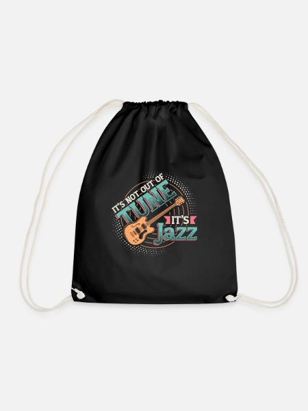 Es Ist Nicht Verstimmt, Es Ist Jazz - Jazz Band. - Turnbeutel - Schwarz