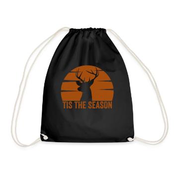 Chasse aux bois de cerf Chasse Saison de chasse - Sac de sport léger - noir - Devant