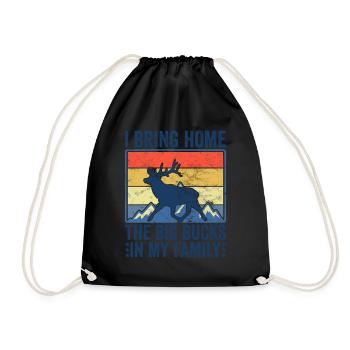 Chasse aux bois de cerf Chasse Saison de chasse - Sac de sport léger - noir - Devant